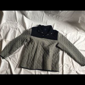 Croft & Barrow quilted pullover jacket